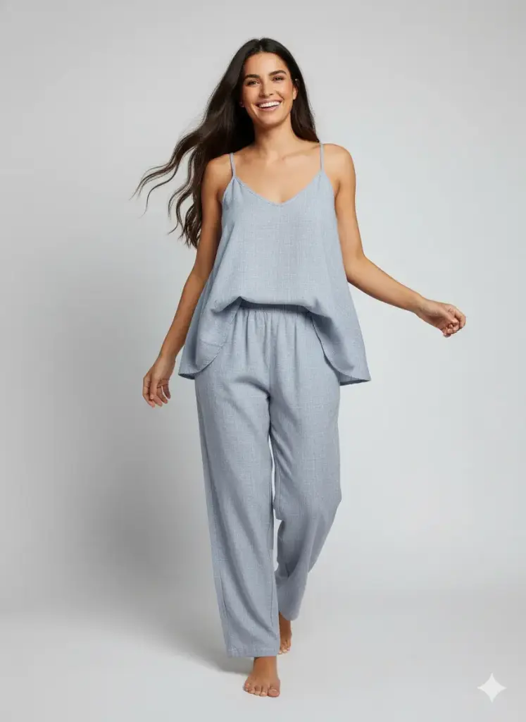 [VA040(S)] VA040 SET TIRAS GRIS/AZUL (S)