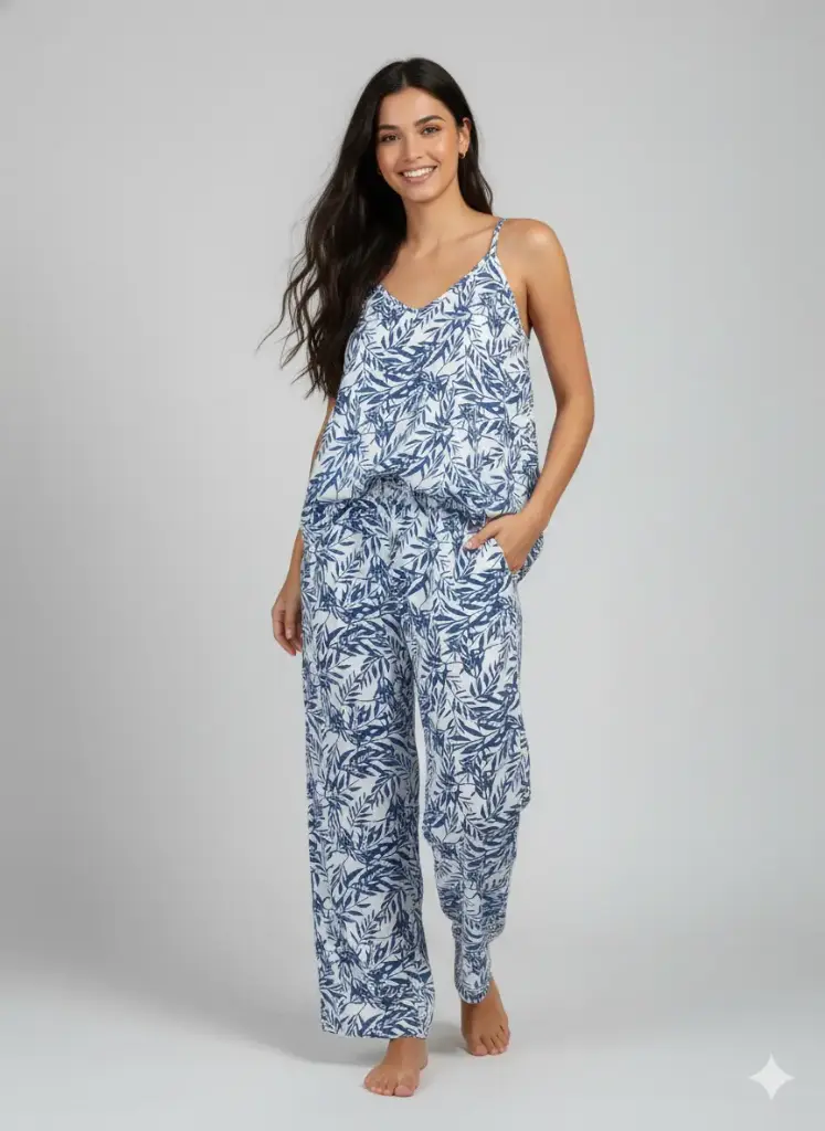 [VA043(S)] VA043 AZUL HOJAS (S)