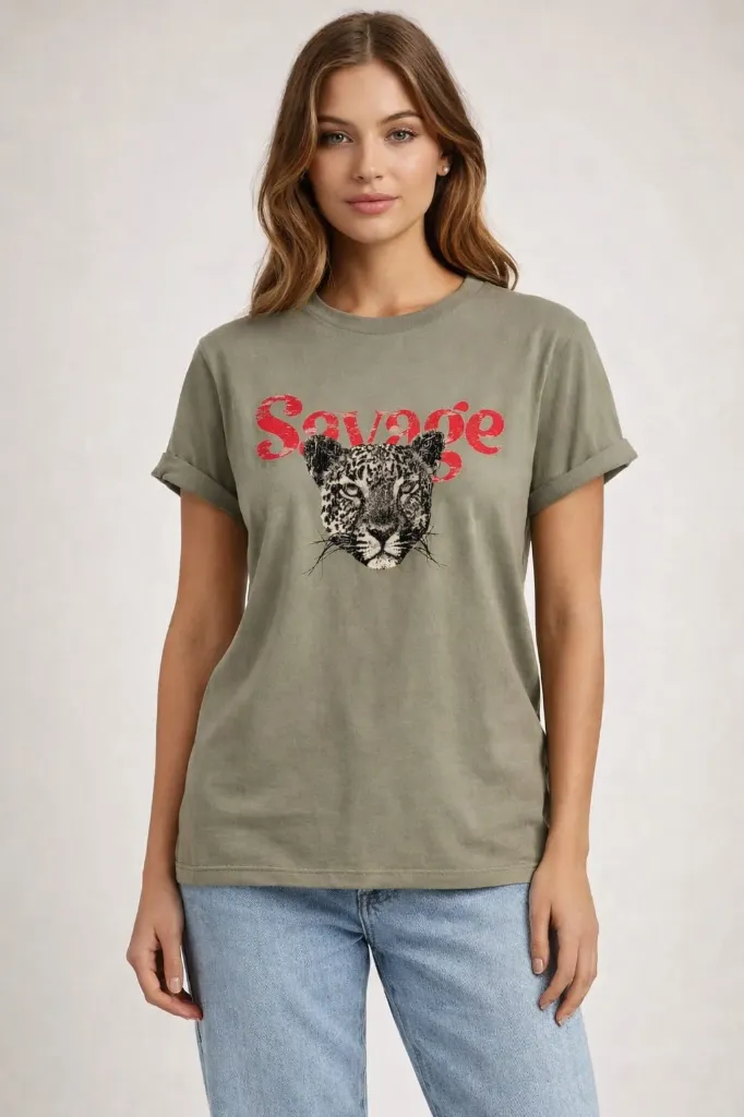 Camiseta savage